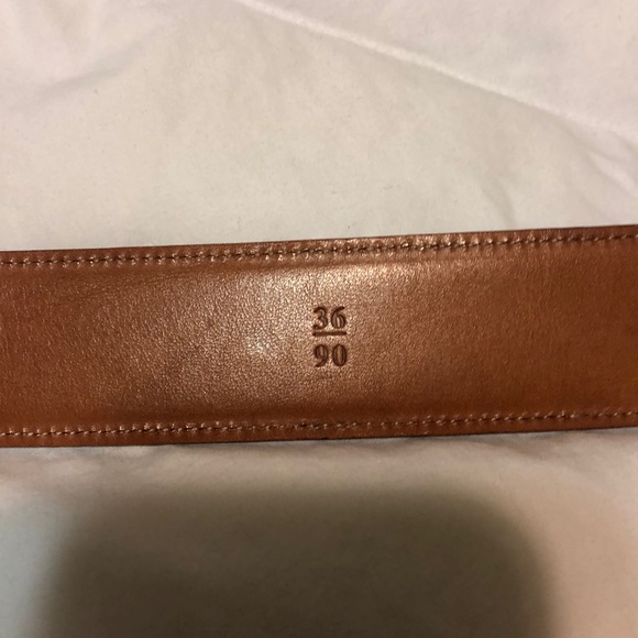 Cortina Leather Dress Belt - Picture 6 of 7